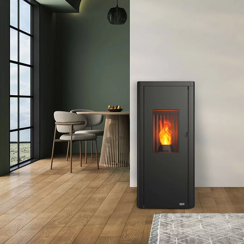 Poêle à granulés étanche Ottimo Silenzio - 9,2 Kw